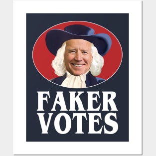Faker Votes Joe Biden Election Posters and Art